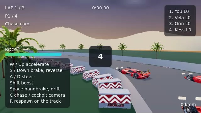 Traza la línea de carrera — THREE.JS Carreras